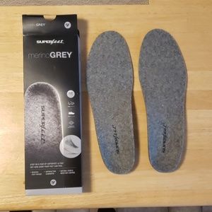 Superfeet Merino Grey Insole Size F